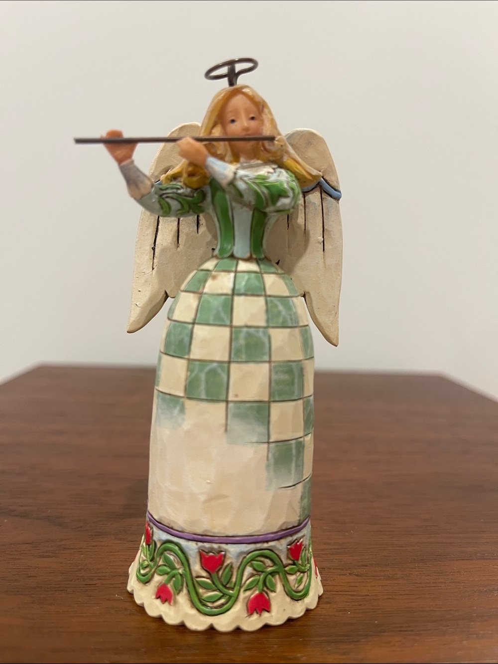 Jim Shore “Angel with Flute” Hanging Ornament 2009